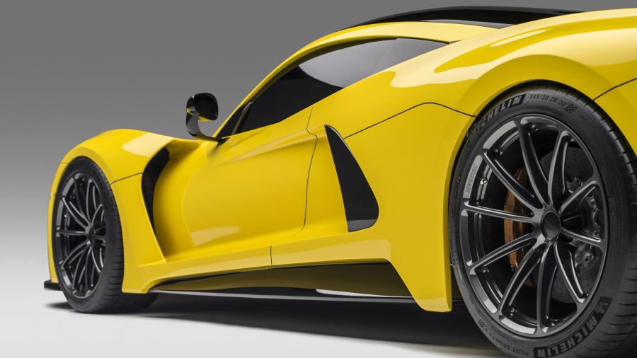 Детали экстерьера Hennessey Venom F5 2017 года  (фото 9 из 20)